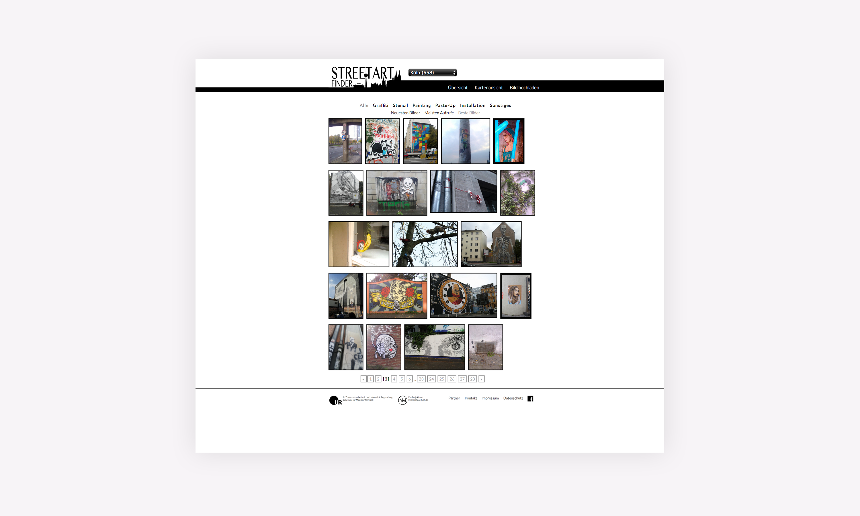 Website StreetartFinder